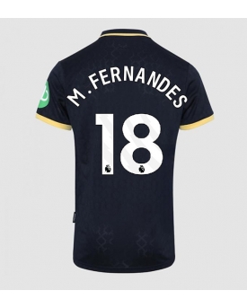 West Ham United Mateus Fernandes #18 Maglia Gara Terza Repliche 2025-26 Maniche Corte